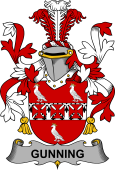 Irish Coat of Arms for Gunning or O