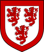 Irish Family Shield for Carkham (Dublin)