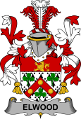 Irish Coat of Arms for Elwood