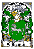 Irish Coat of Arms Bookplate for O