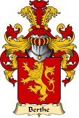 French Family Coat of Arms (v.23) for Berthe
