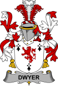 Irish Coat of Arms for Dwyer or O