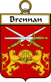 Irish Badge for Brennan or O