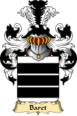 French Family Coat of Arms (v.23) for Baret