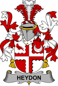 Irish Coat of Arms for Heydon