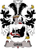 Coat of arms used by the Danish family Griis