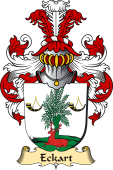 v.23 Coat of Family Arms from Germany for Eckart