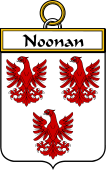 Irish Badge for Noonan or O