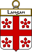 Irish Badge for Langan or O