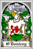 Irish Coat of Arms Bookplate for O