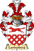 v.23 Coat of Family Arms from Germany for Landesberg