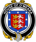 Irish Coat of Arms Badge for the O