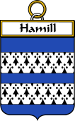 Irish Badge for Hamill or O