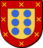 Spanish Family Shield for Vazquez