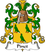 Coat of Arms from France for Pinet