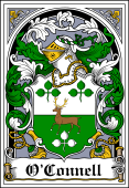 Irish Coat of Arms Bookplate for O