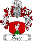 Araldica Italiana Coat of arms used by the Italian family Trento