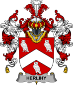 Irish Family Coat of Arms (v.25b) Herlihy or O
