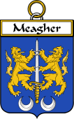 Irish Badge for Meagher or O