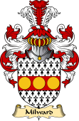 English Coat of Arms (v.23) for the family Milward
