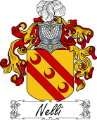 Araldica Italiana Coat of arms used by the Italian family Nelli (or Nello)