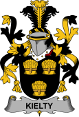 Irish Coat of Arms for Kielty ot O