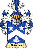 French Family Coat of Arms (v.23) for Besnard