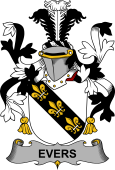 Irish Coat of Arms for Evers