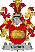 Irish Coat of Arms for Ronan or O