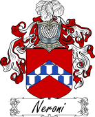 Araldica Italiana Coat of arms used by the Italian family Neroni