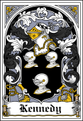 Irish Coat of Arms Bookplate for O