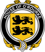 Irish Coat of Arms Badge for the O