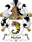 German Wappen Coat of Arms for Herbst