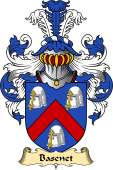 Welsh Family Coat of Arms (v.23) for Basenet (of Flint)