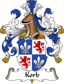 German Wappen Coat of Arms for Korb