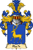 French Family Coat of Arms (v.23) for Floc