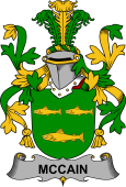 Irish Coat of Arms for McCain or O