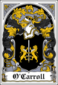 Irish Coat of Arms Bookplate for O