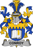 Irish Coat of Arms for Conroy or O