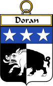 Irish Badge for Doran or O