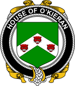 Irish Coat of Arms Badge for the O