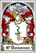 Irish Coat of Arms Bookplate for O