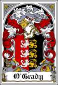 Irish Coat of Arms Bookplate for O