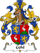 German Wappen Coat of Arms for Göhl