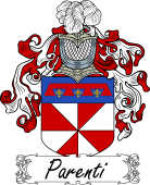 Araldica Italiana Coat of arms used by the Italian family Parenti