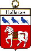 Irish Badge for Halloran or O