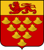 French Family Shield for Malherbe