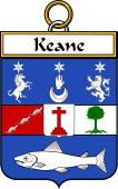 Irish Badge for Keane or O