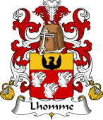 Coat of Arms from France for Lhomme (Homme l