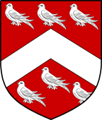 English Family Shield for Belton